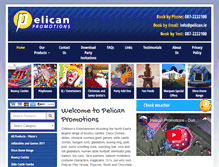 Tablet Screenshot of pelican.ie